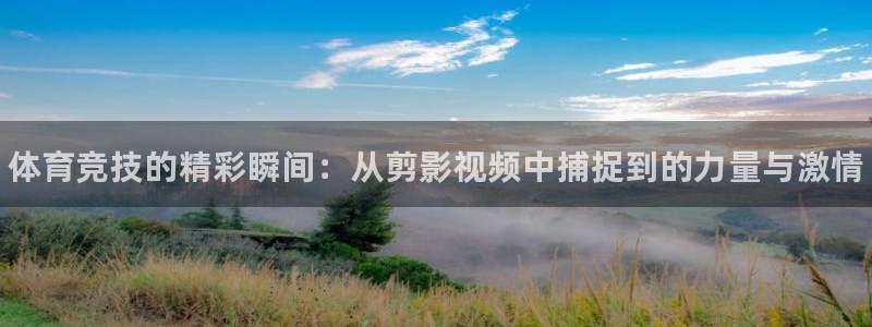 三亿体育网：体育竞技的精彩瞬间：从剪影视频中捕捉到的力量与激情
