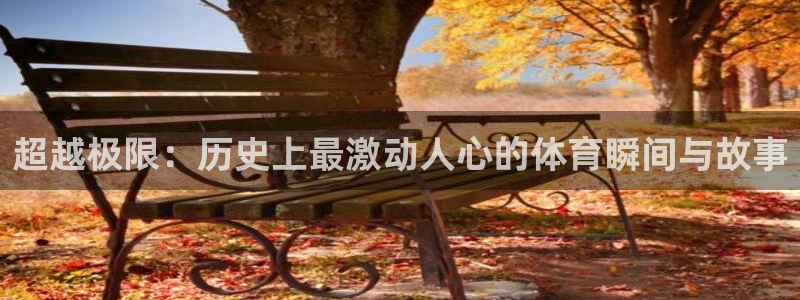 三亿体育：超越极限：历史上最激动人心的体育瞬间与故事