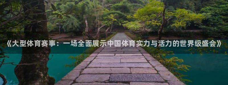 三亿体育网页版：《大型体育赛事：一场全面展示中国体育实力与活力的世界级盛会》